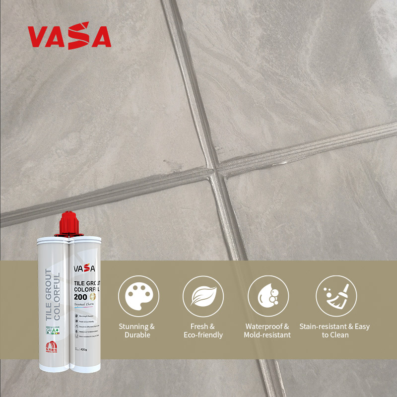 Colorful Perpetual Charm Tile Grout