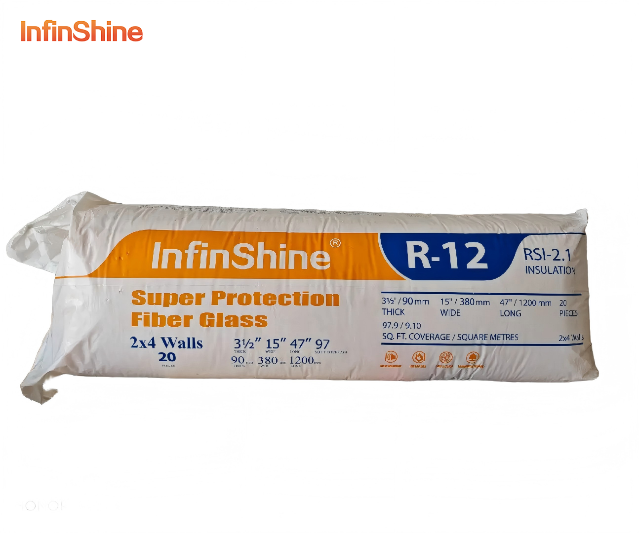 InfinShine Glass Wool Insulation Batts